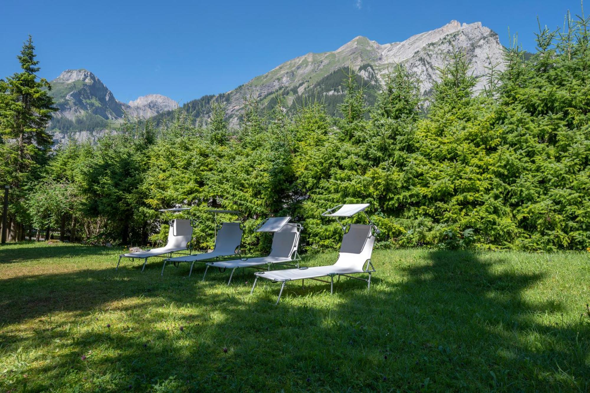 Toni'S Alpine Loft & Spa Kandersteg Exteriör bild