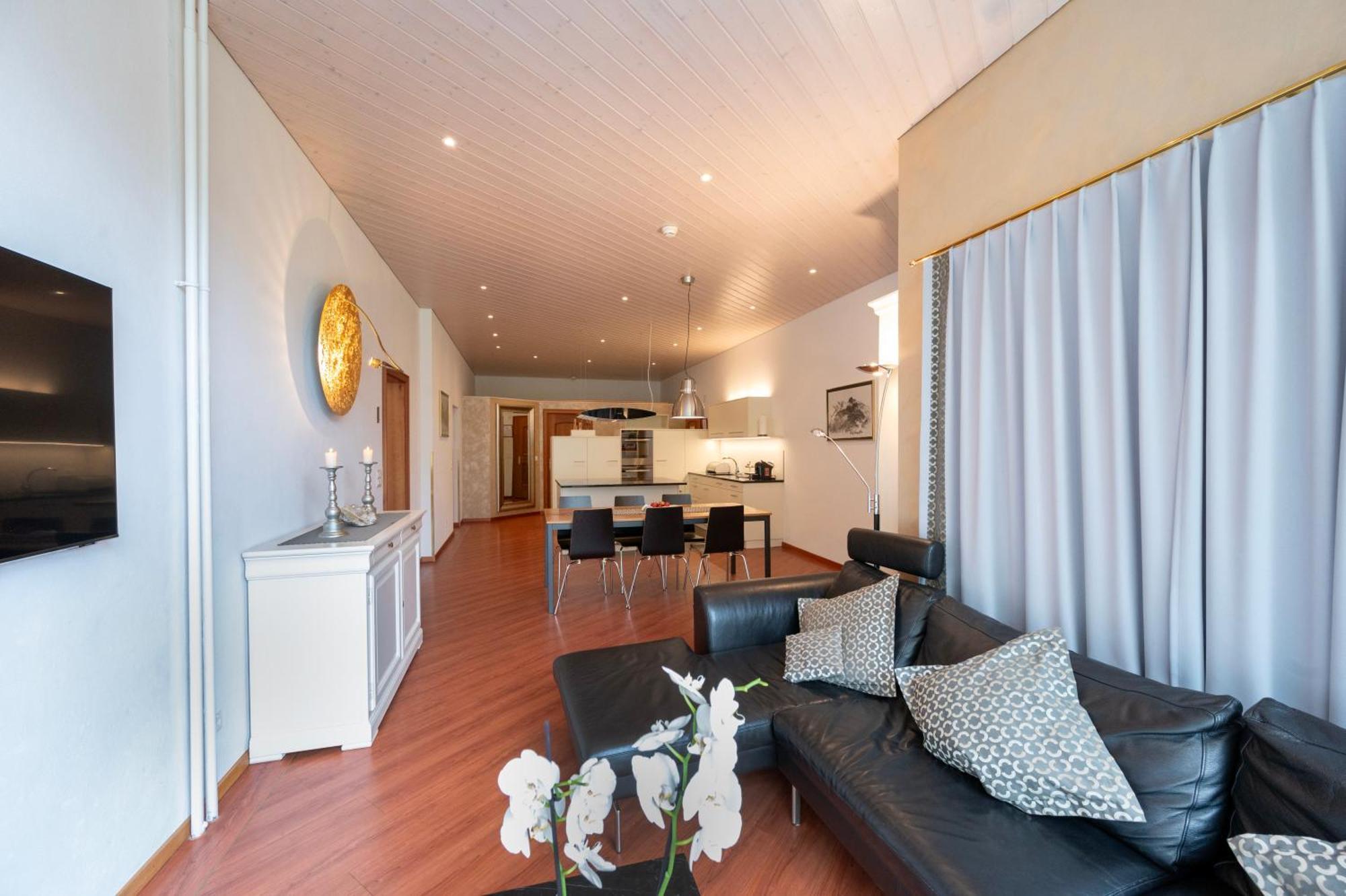 Toni'S Alpine Loft & Spa Kandersteg Exteriör bild